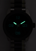 Nixon Corperal herreklokke i matt stål (48mm)