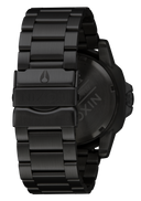 Nixon Smyth herreklokke i sortfarget stål (44mm)