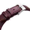 Mockberg Timeless dameklokke med brun rem (19x28mm)