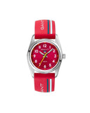 Gant Graduate barneklokke med rød stripete silikon rem (28mm)
