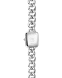 DW Jolie Chain dameklokke i stål (15,4x18,2mm)