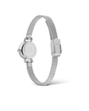 DW Petite Mini dameklokke i stål (19mm)