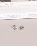 Mockberg Chunky Hoops øreringer i stål (small)