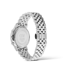 DW Iconic Chrono Arch 5-Link Panda herreklokke i stål (42mm)