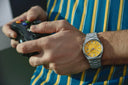 Citizen Tsuyosa Automatic herreklokke i stål, gul (40mm)