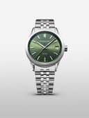 RW Freelancer Automatic herreklokke i stål med grønn skive (40mm)