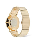 DW Classic Piano herreklokke i gullfarget stål (40mm)