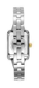 DKNY City Bangle dameklokke i tofarget stål (22x30mm)