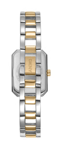 DKNY Uptown Midi dameklokke i tofarget stål (22x35,5mm)