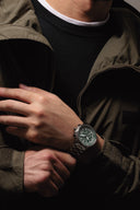 Citizen Radiokontrollert Kronograf herreklokke i stål (41mm)