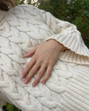 byBiehl Stardust gullforgylt sølv ring (str 52)