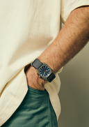Nixon Scout herreklokke med gråfarget nato rem (35mm)