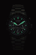 Citizen Promaster Sky Eco-Drive Chrono herreklokke i stål (40mm)