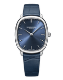 RW Toccata Heritage herreklokke med blå rem (33x38mm)