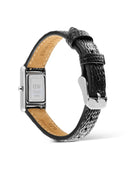 DW Bound Mini dameklokke med sort rem (17x25,9mm)
