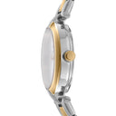 DKNY Essential Mini dameklokke i tofarget stål (28mm)