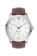 Gant Bridgeton herreklokke med brun rem (43mm)