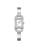 DKNY Signature dameklokke i stål (18x37mm)