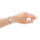 DKNY Signature dameklokke i stål (18x37mm)