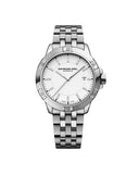 RW Tango Classic herreklokke i stål med hvit skive (41mm)