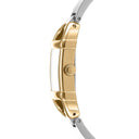 DKNY Signature dameklokke i tofarget stål (18x37mm)