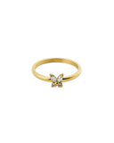 Mockberg Butterfly gullfarget ring (str 60)
