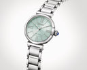 Citizen Eco-Drive dameklokke i stål med lys blå skive (29,5 mm)