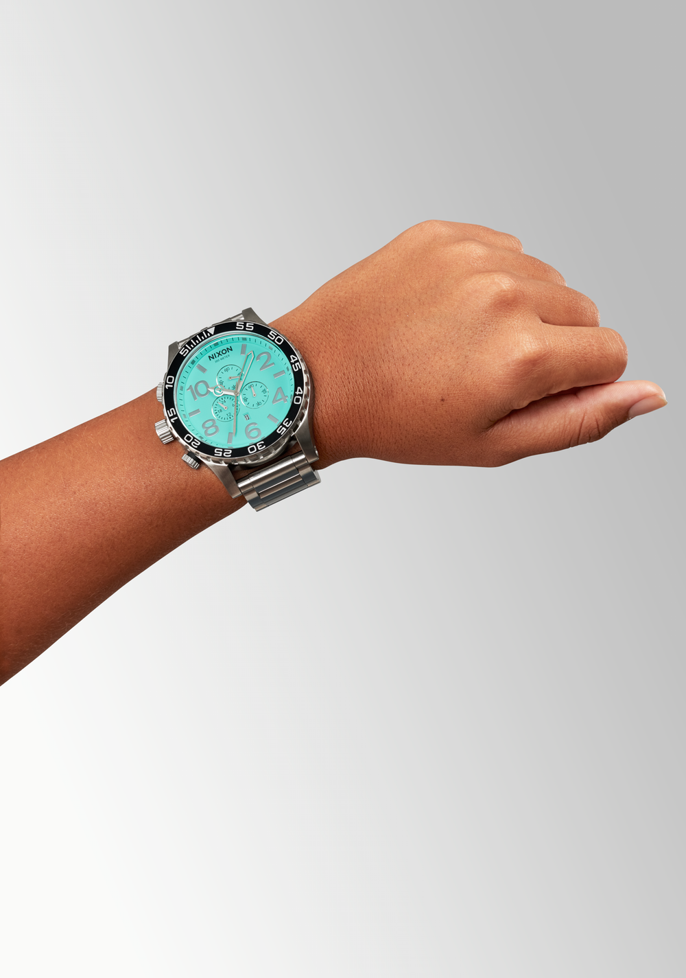 51-30 Chrono Silver / Turquoise