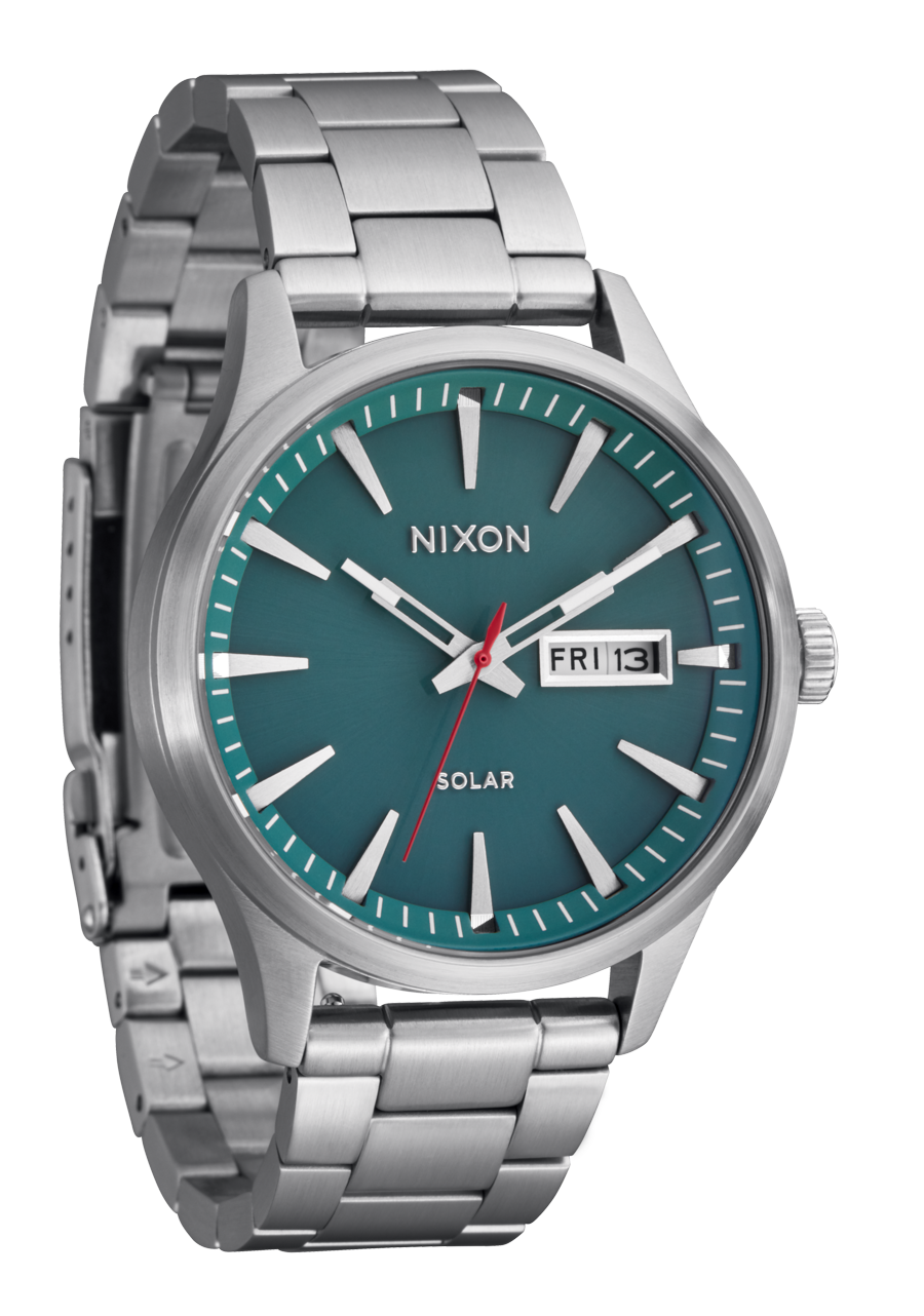 Sentry Solar Silver / Jasper 40mm