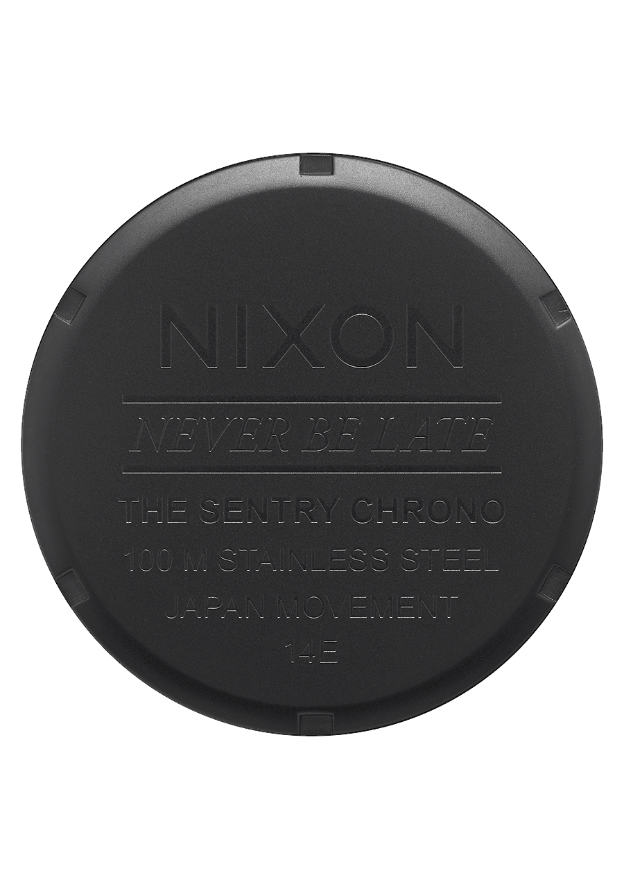 Sentry Chrono Matte Black / Gold 42mm