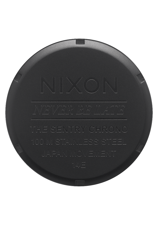 Sentry Chrono Matte Black / Gold 42mm