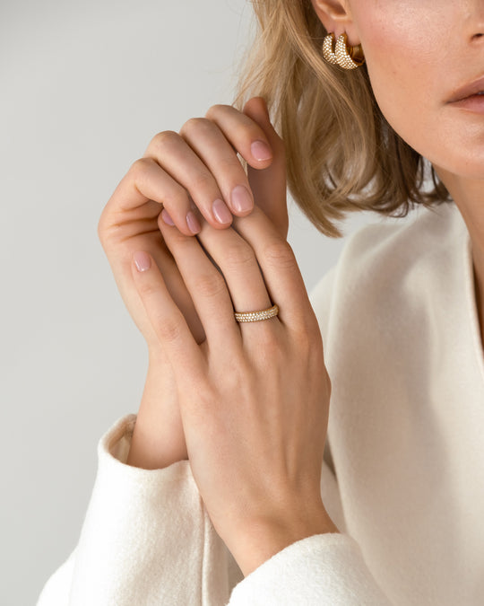 Amour Gold Ring - 58