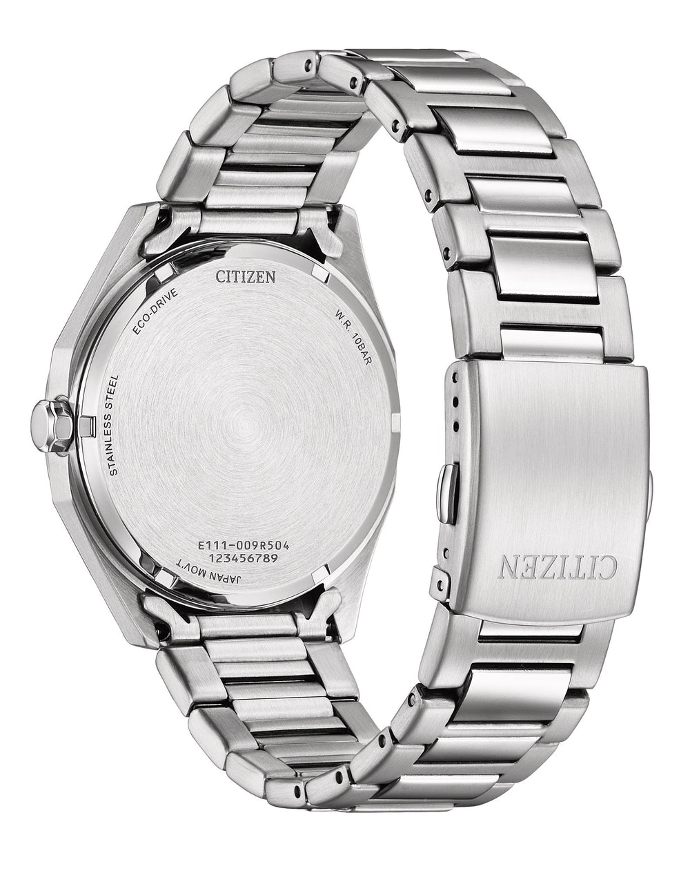 Eco-Drive Mens Stål / Blå 41mm