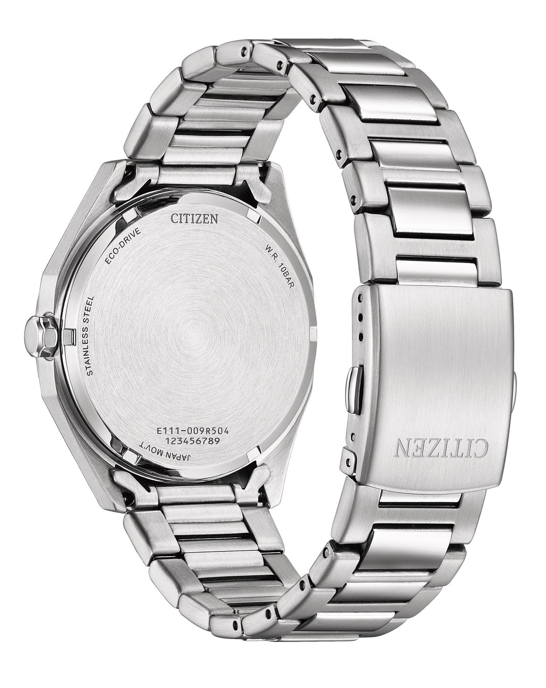 Eco-Drive Mens Stål / Blå 41mm