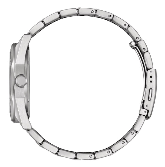 Eco-Drive Mens Stål / Blå 41mm