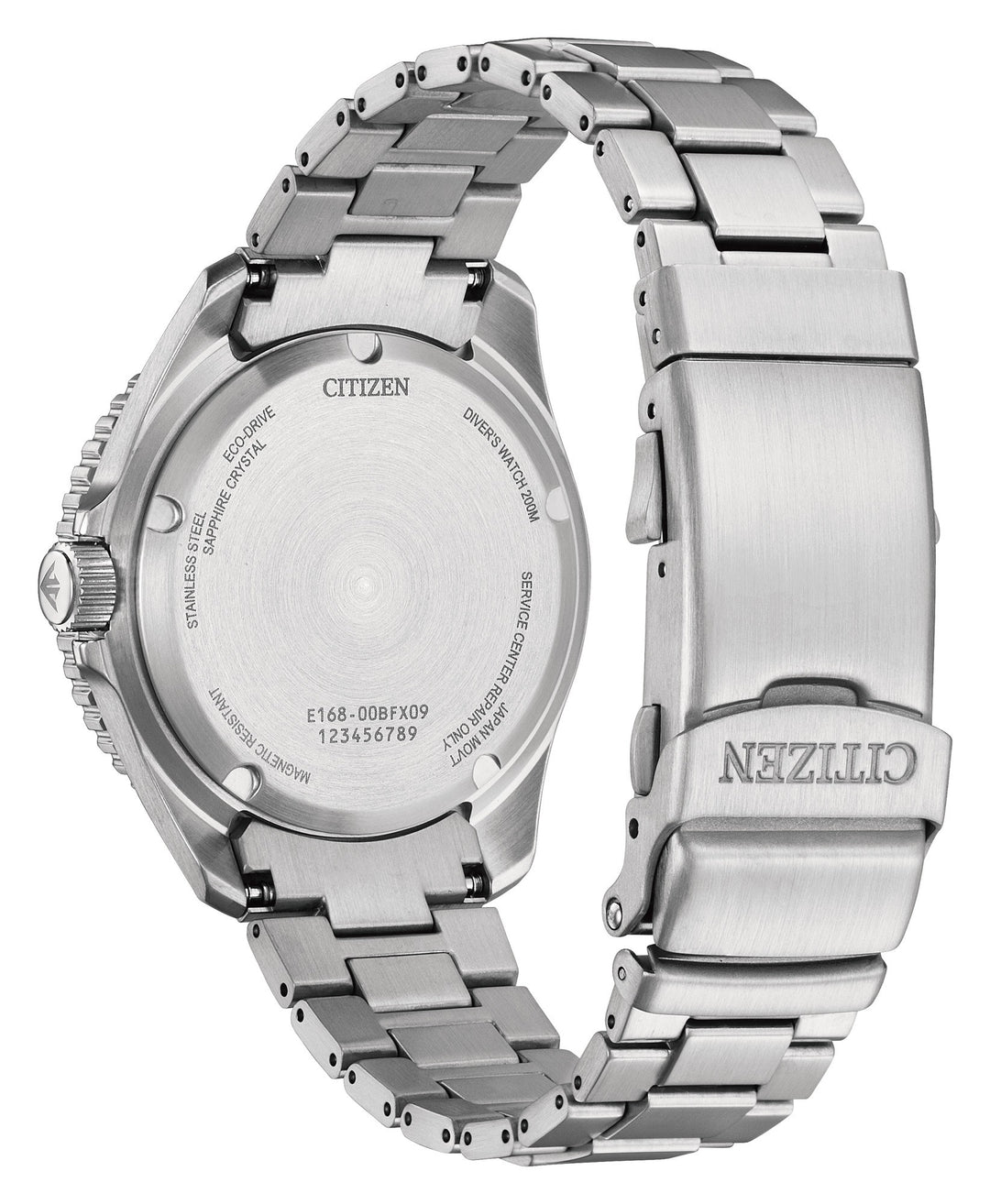 Promaster Sea Eco-Drive Stål / Sort 40,5mm
