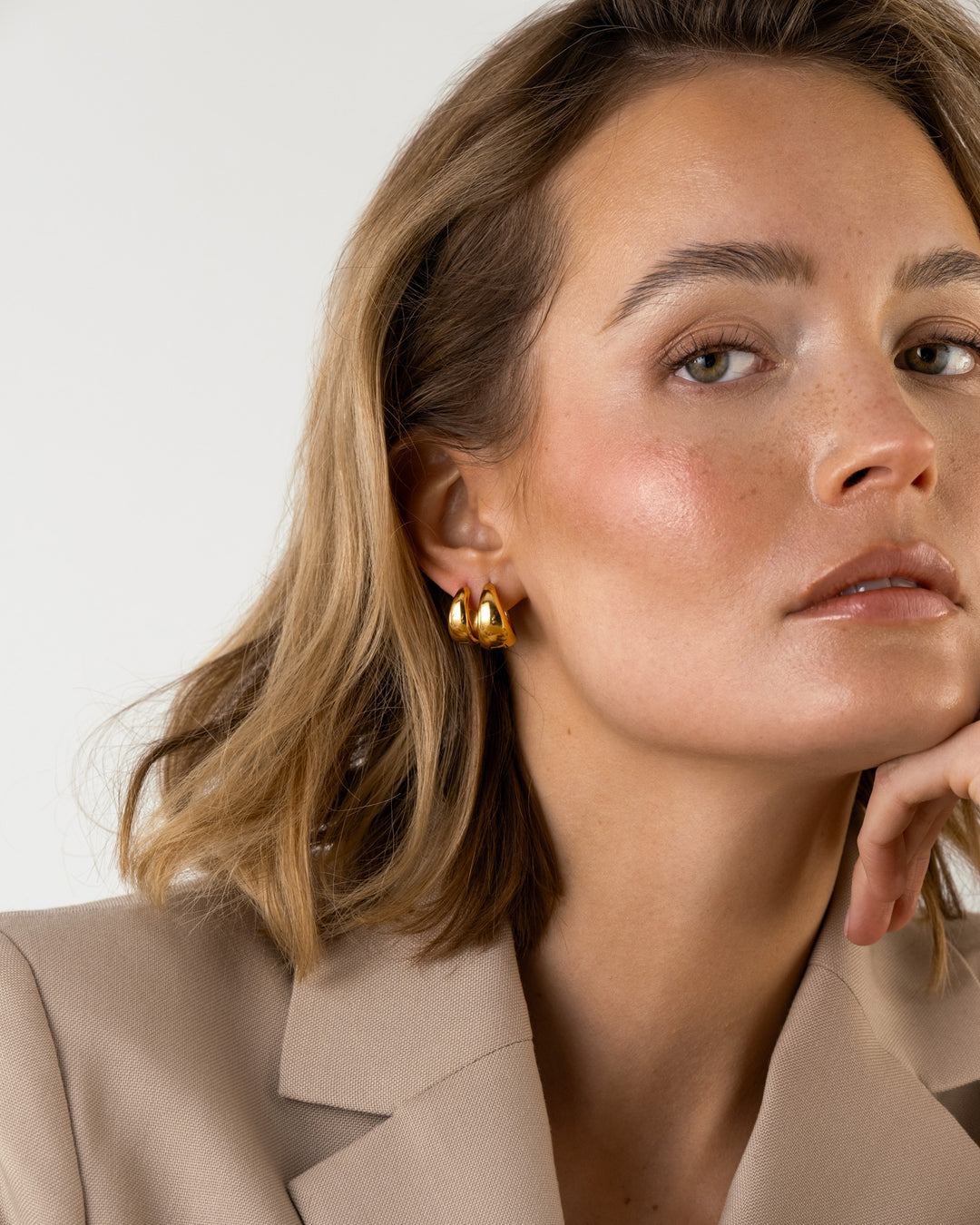 Bold Hoops Gold Large