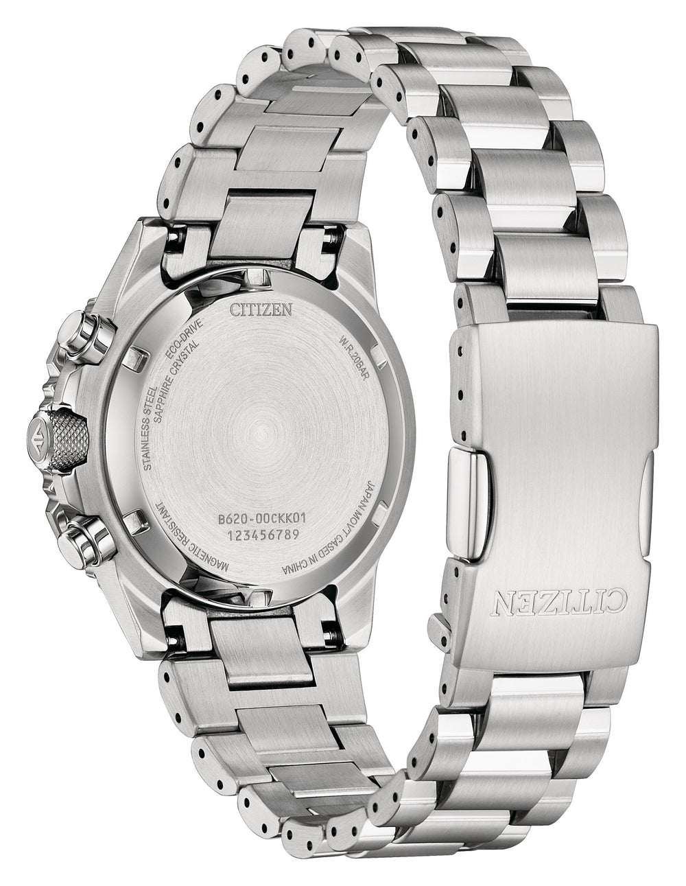 Promaster Sea Eco-Drive Stål / Grønn 40,5mm
