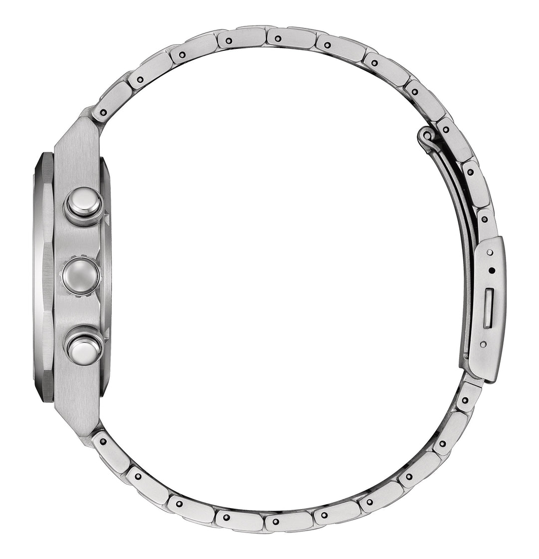 Super-Titanium Zenshin Senkei Eco-Drive Sølvfarget / Grønn 41mm