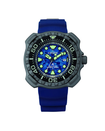 Citizen Promaster herreklokke i titan med blå rem (46mm)