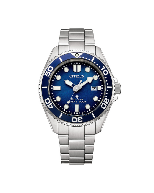 Promaster Sea Eco-Drive Stål / Blå 40,5mm