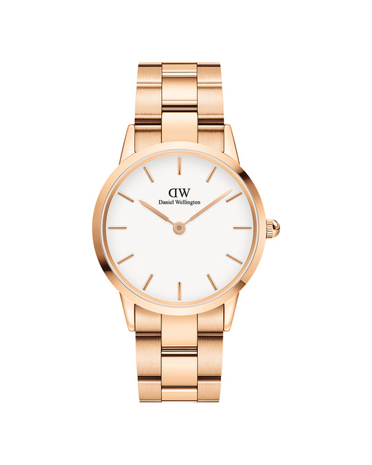 Iconic Link 36 Rose White