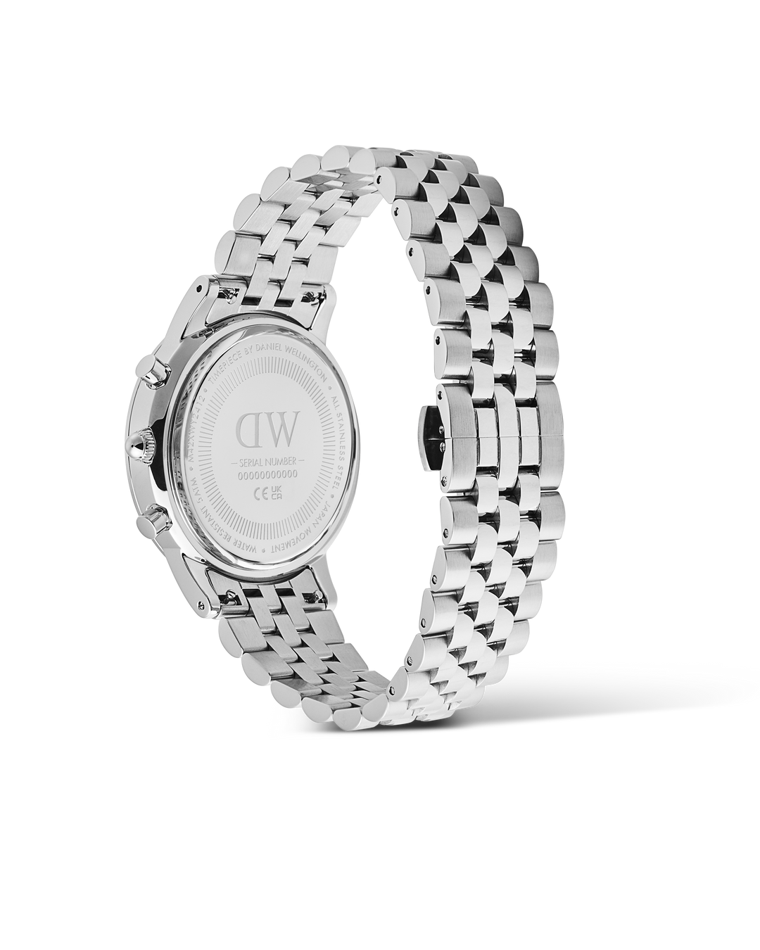 Iconic Chronograph Arch 5-Link Off-White Panda Stål 42mm