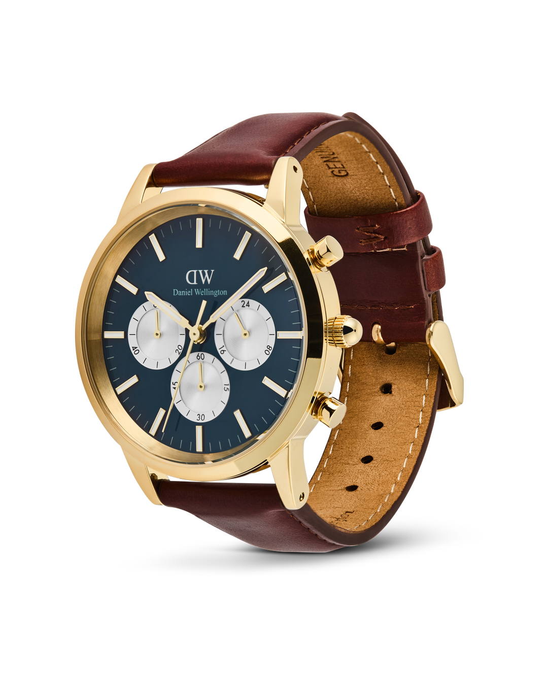 Iconic Chronograph St. Mawes Arctic Panda Gullfarget 42mm
