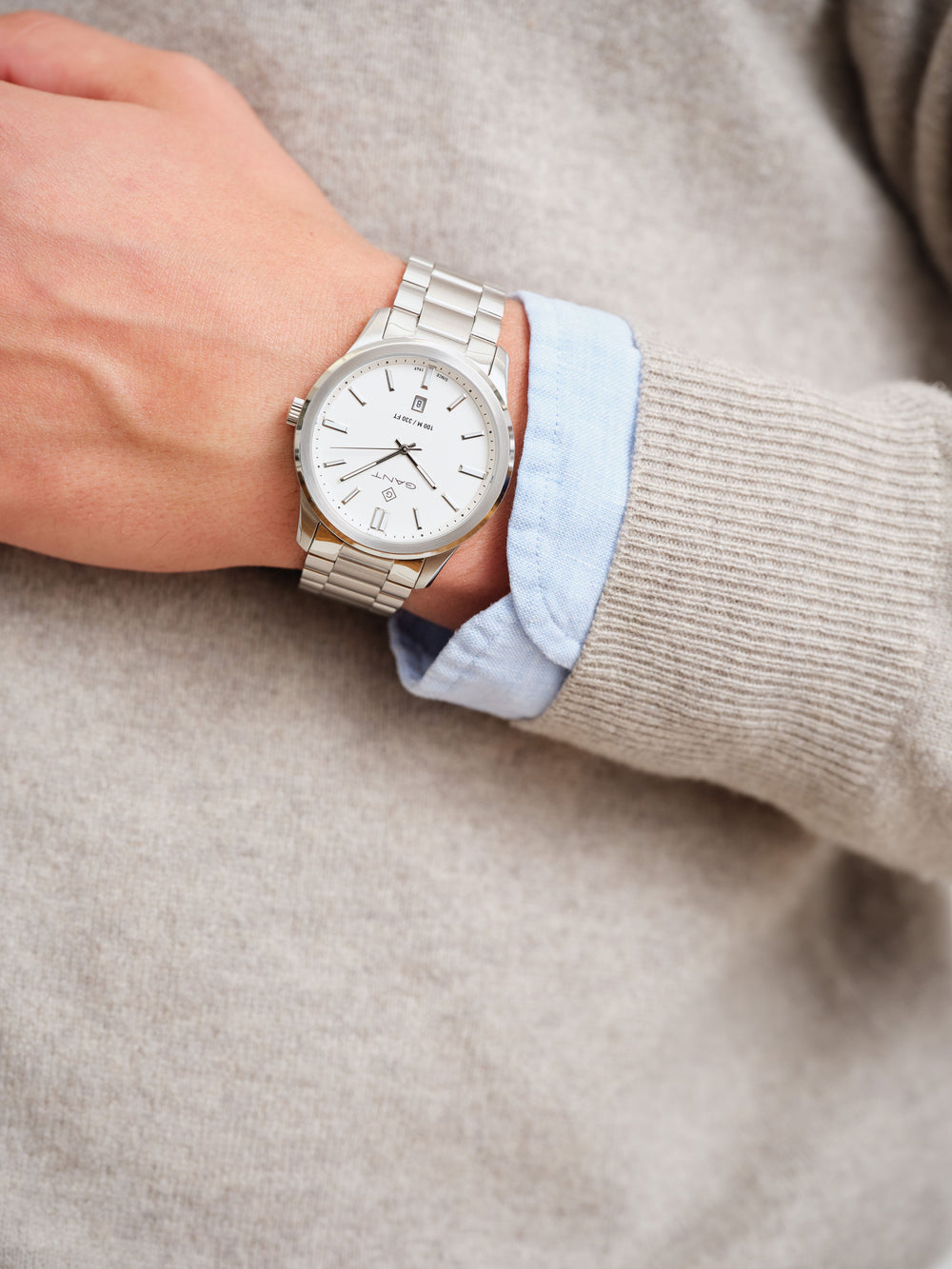 Bridgeton Herre Stål / Sølv 43mm