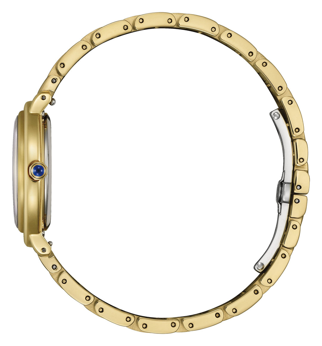 Eco-Drive Dame Gullfarget / Blå 28mm LIMITED EDITION