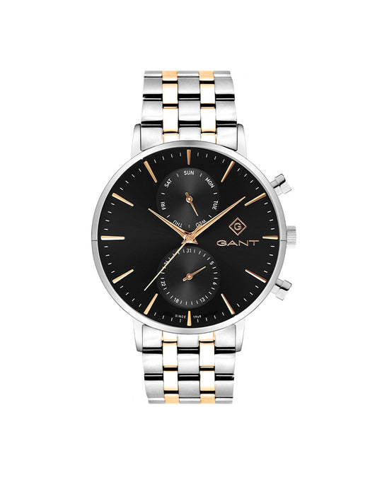 Park Hill Day-Date Gent Tofarget / Sort 43,3mm