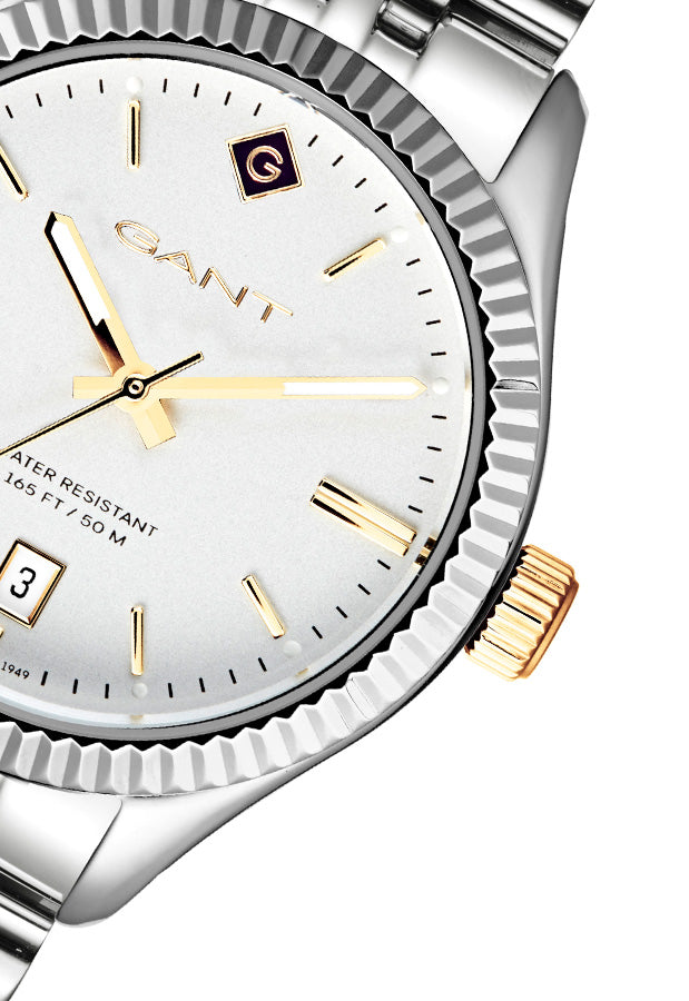 Sussex Lady Stål / Hvit 34mm