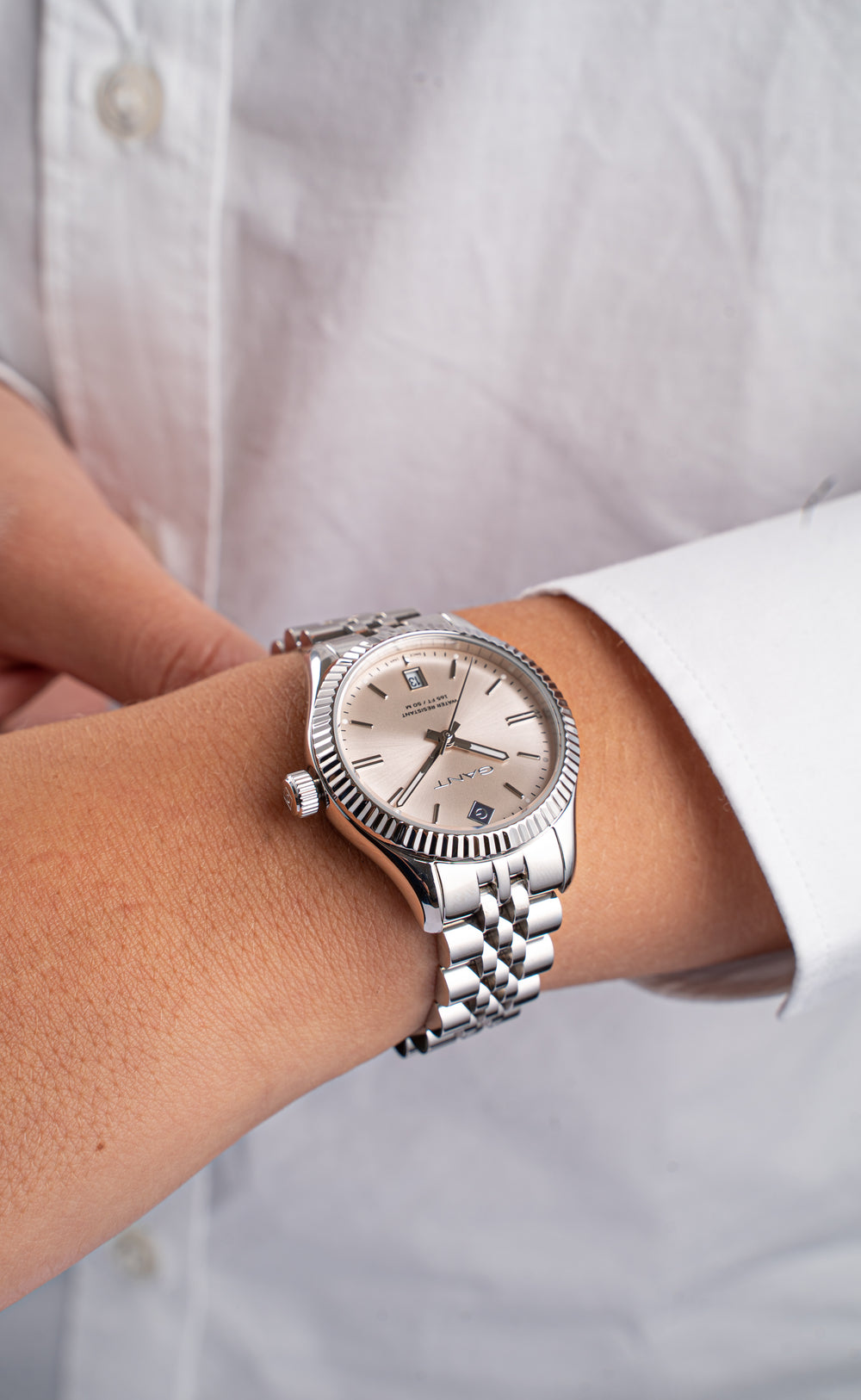 Sussex Lady Stål / Latte 34mm