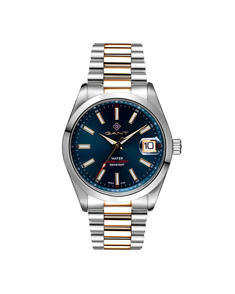 Eastham Gent Tofarget / Blå 42mm